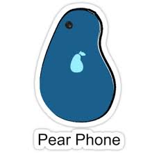 pear phone blue